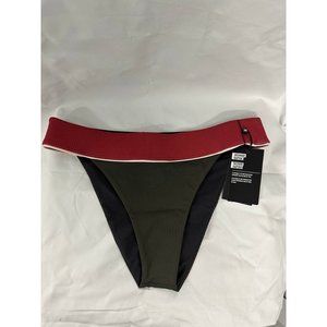 Hurley Bikini Maritime Surf Ribbed Bottom Quick Dry Size M
